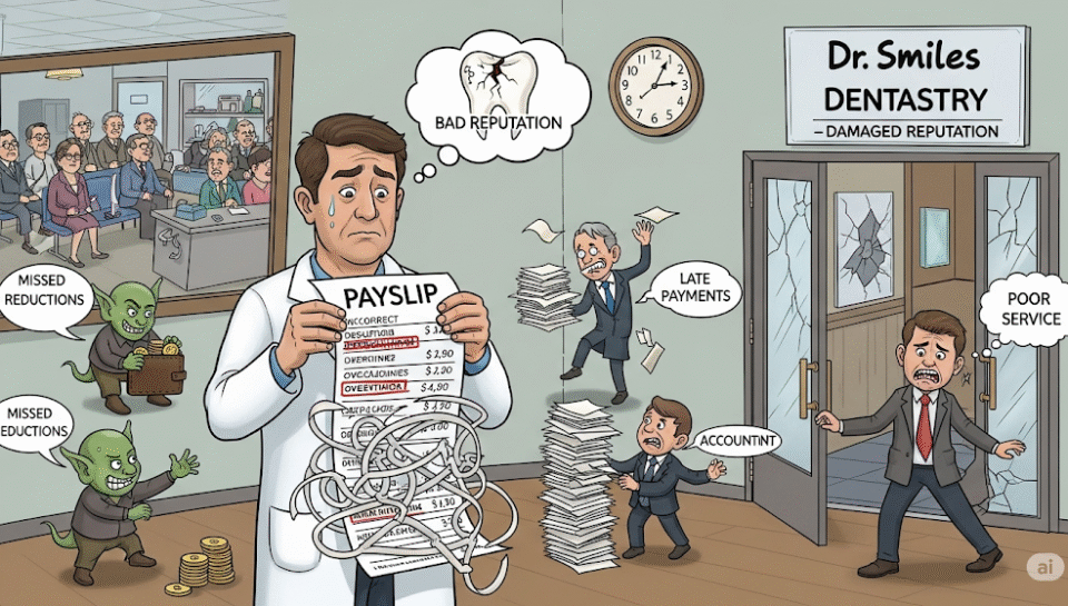 2 Payroll Mistakes That Can Ruin Your Dental Practice’s Reputation