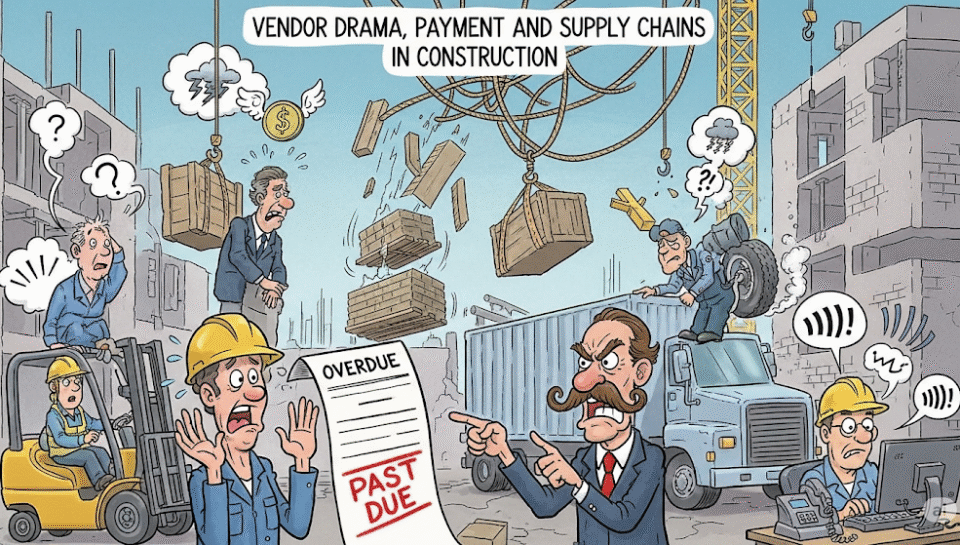 4 Vendor Drama: Surviving the Payment and Supply Chain Chaos in Construction