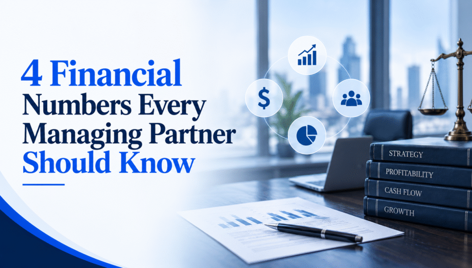 4 Financial Numbers Every Managing Partner Should Know 4 Financial Numbers Every Managing Partner Should Know
