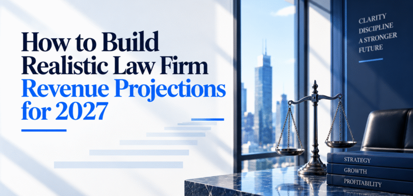 How to Build Realistic Law Firm Revenue Projections for 2027