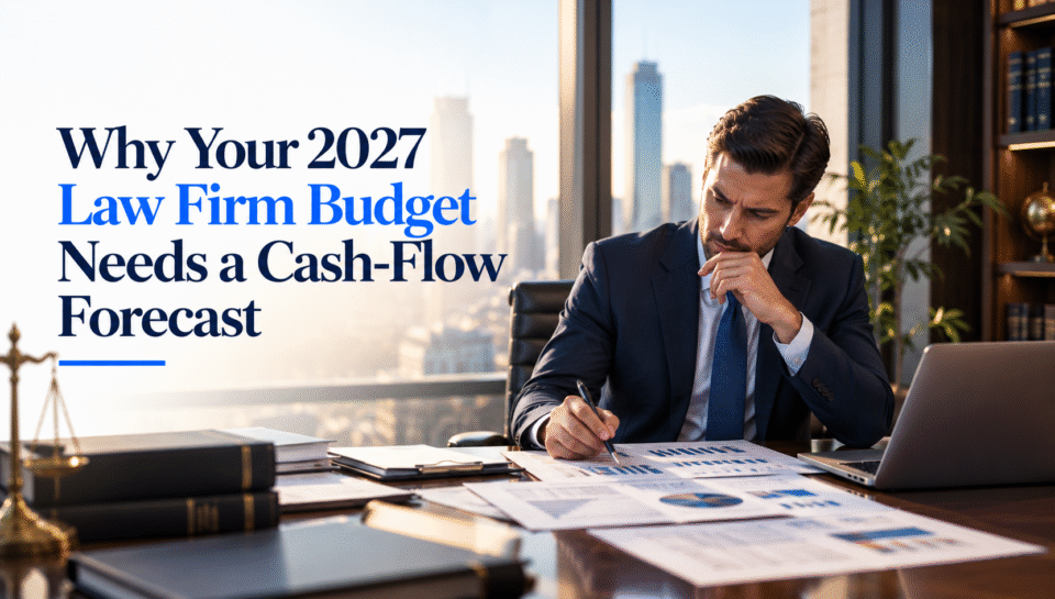 Why Your 2027 Law Firm Budget Needs a Cash-Flow Forecast